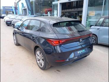 SPOTICAR Seat Leon 1.0 Etsi 110ch Style Dsg7 Occasion - Berline Hybride Bleu Asphalte Métal - Vert Saint Denis - 1203928799_5