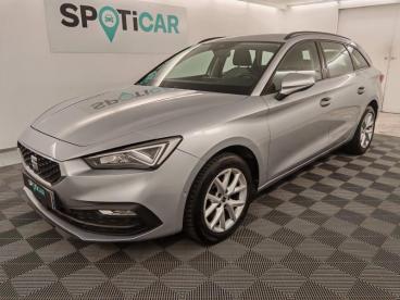 SPOTICAR Seat Leon 2.0 Tdi  150ch  Style Business Dsg7 Occasion - Berline Diesel Gris Urbain Métal - Aubiere - 1203973111_1