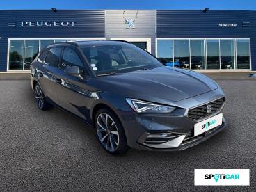 SPOTICAR Seat Leon Ehybrid 204ch Fr Dsg6 + Toit Ouvrant + Attelage + Occasion - Berline Hybride Rechargeable Gris Urbain Métal - Limoges - 1203993411_3