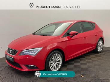 SPOTICAR Seat Leon 1.4 Tsi 150 Start/stop Act Premium Dsg7 Occasion - Berline Essence Rouge - Montevrain - 1204039202_1