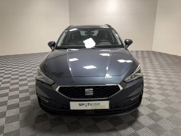 SPOTICAR Seat Leon Sportstourer 2.0 Tdi 150 Dsg7 Style Business Occasion - Berline Diesel Gris - Migne Auxances - 1204093850_2