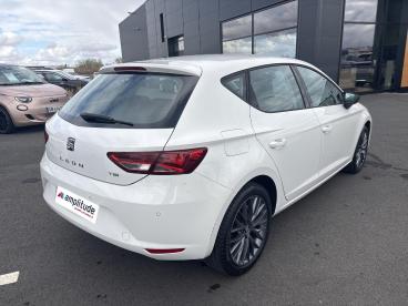 SPOTICAR Seat Leon 1.2 Tsi 110ch Style Start&stop Occasion - Berline Essence Blanc Nevada - Saint-maur - 1204230504_5