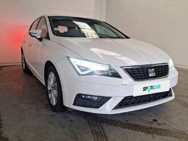 SPOTICAR Seat Leon 1.0 Tsi 115ch Style 105g Occasion - Berline Essence Blanc Candy - Bollene - 1204244506_3