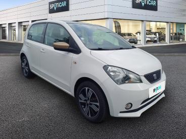 SPOTICAR Seat Mii 1.0 60ch Mii By Cosmopolitan 5p Occasion - Citadine Essence Blanc - Morlaix - 1203997157_3