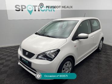 SPOTICAR Seat Mii 1.0 60 Ch Start & Stop Style Occasion - Citadine Essence Blanc - Meaux - 1204052657_1