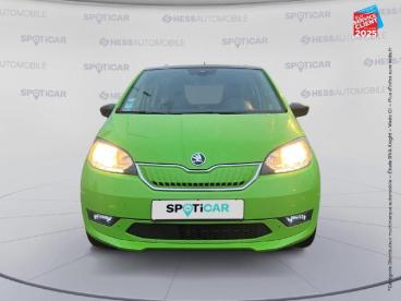 SPOTICAR Skoda Citigo Electrique 83ch Ambition 5p Sieges Chauf Occasion - Citadine Electrique Vert Kiwi - Hirson - 1203764398_2