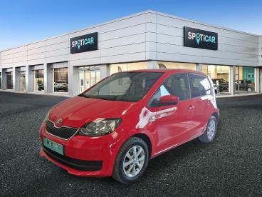 SPOTICAR Skoda Citigo 1.0 Mpi 75 Edition Msq Occasion - Citadine Essence Rouge - Etaples - 1204002488_1