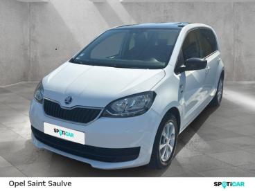 SPOTICAR Skoda Citigo 1.0 Mpi 60ch S&s Edition 5p Euro6d-t Occasion - Citadine Essence Blanc Candy - Saint-saulve - 1204040508_1