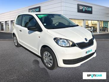 SPOTICAR Skoda Citigo 1.0 12v Mpi 60 Ch Active Occasion - Citadine Essence Blanc - Digne Les Bains - 1204085074_5