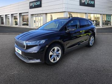 SPOTICAR Skoda Enyaq Iv Iv 180ch Version  60 Occasion - Suv-4x4 Electrique Noir Magic Nacré Métallisée - Metz - 1203708893_1