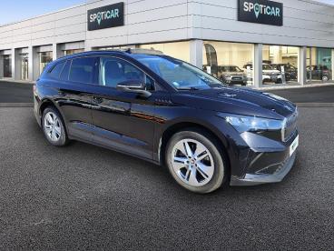SPOTICAR Skoda Enyaq Iv Iv 180ch Version  60 Occasion - Suv-4x4 Electrique Noir Magic Nacré Métallisée - Metz - 1203708893_3