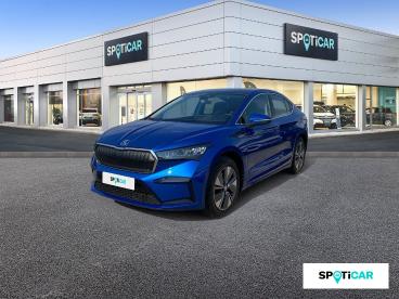 SPOTICAR Skoda Enyaq Iv Coupe Iv 60 Occasion - Coupé-cabriolet Electrique Bleu - Frejus - 1203731836_1