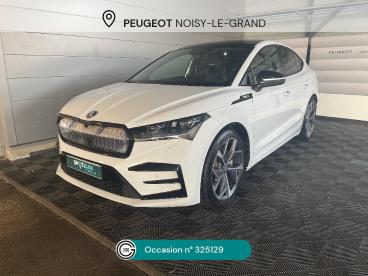 SPOTICAR Skoda Enyaq Iv Coupe Iv Rs Occasion -  Electrique Blanc - Noisy Le Grand - 1203834933_1