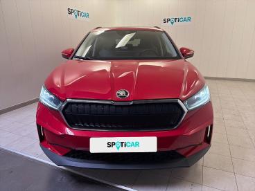 SPOTICAR Skoda Enyaq Iv Iv 180ch Version  60 Occasion - Suv-4x4 Electrique Rouge Velvet Métallisée Premium - Brest - 1203969108_2