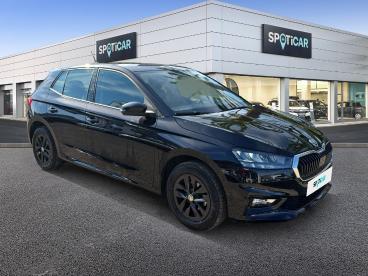 SPOTICAR Skoda Fabia 1.0 Tsi 95 Ch Evo 2 Bvm5 Selection Occasion - Citadine Essence Black Magic Pearlescent - Ajaccio - 1203670143_3