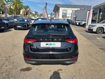 SPOTICAR Skoda Fabia 1.0 Tsi 95 Ch Evo 2 Bvm5 Selection Occasion - Citadine Essence Black Magic Pearlescent - Ajaccio - 1203670143_5