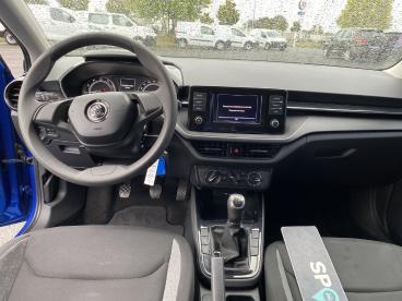 SPOTICAR Skoda Fabia 1.0 Mpi 65 Active Occasion - Citadine Essence Bleu - St-georges-sur-loire - 1203709571_2