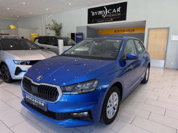 SPOTICAR Skoda Fabia 1.0 Tsi 95 Ch Evo 2 Bvm5 Selection Occasion - Citadine Essence Bleu - Voiron - 1203712448_1