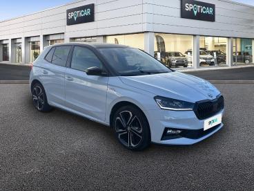 SPOTICAR Skoda Fabia 1.0 Tsi Evo2 116ch Monte Carlo Dsg7 Occasion - Citadine Essence Blanc Lune Métallisé - Metz - 1203772061_3