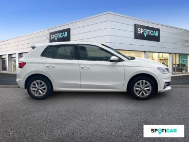 SPOTICAR Skoda Fabia 1.0 Tsi 95 Ch Bvm5 Ambition Occasion - Citadine Essence Blanc - Mougins - 1203855764_4
