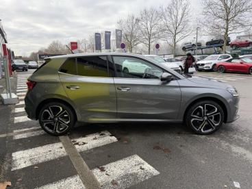 SPOTICAR Skoda Fabia 1.0 Tsi 110ch Style Dsg7 Occasion - Citadine Essence Gris Argent Métallisé - Vert Saint Denis - 1203866413_4