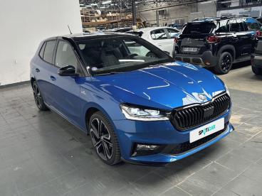 SPOTICAR Skoda Fabia 1.5 Tsi 150 Ch Evo 2 Dsg7 Monte-carlo Occasion - Citadine Essence Bleu - St Etienne - 1203916066_3