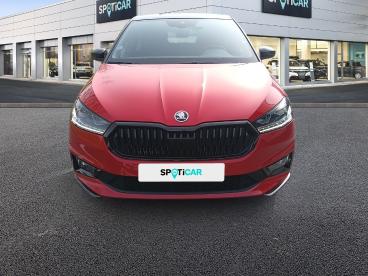 SPOTICAR Skoda Fabia 1.0 Tsi 110ch Monte Carlo Dsg7 Occasion - Citadine Essence Rouge Velvet Métallisé Premium - Saint Brieuc - 1203925014_2