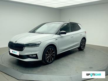 SPOTICAR Skoda Fabia 1.0 Tsi 116 Ch Evo 2 Dsg7 Monte-carlo Occasion - Citadine Essence Blanc - Tarbes - 1203947376_1