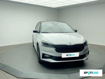 SPOTICAR Skoda Fabia 1.0 Tsi 116 Ch Evo 2 Dsg7 Monte-carlo Occasion - Citadine Essence Blanc - Tarbes - 1203947376_2