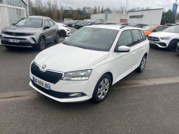 SPOTICAR Skoda Fabia 1.0 Mpi 60ch Business Euro6d-t 3cv Occasion - Citadine Essence Blanc - Calais - 1203973075_1