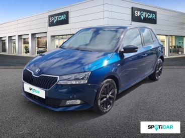 SPOTICAR Skoda Fabia 1.0 Mpi 60ch Drive 125 Ans Euro6d-t 3cv Occasion - Citadine Essence Bleu Lave - Mouilleron Le Captif - 1203991004_1
