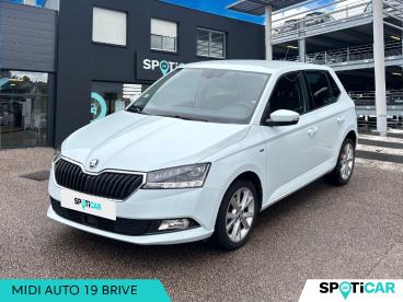 SPOTICAR Skoda Fabia 1.0 Mpi 75ch Active Occasion - Citadine Essence Blanc Lune - Brive La Gaillarde - 1204006908_1