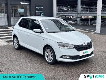 SPOTICAR Skoda Fabia 1.0 Mpi 75ch Active Occasion - Citadine Essence Blanc Lune - Brive La Gaillarde - 1204006908_3