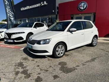 SPOTICAR Skoda Fabia 1.4 Tdi90 Fap Ambition Greentec Occasion - Citadine Diesel Blanc Laser - Arles Cedex - 1204007168_1