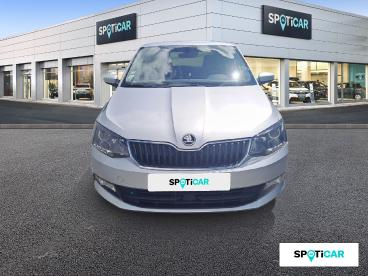 SPOTICAR Skoda Fabia 1.0 Mpi 75ch Clever Occasion - Citadine Essence Gris Argent - Angers Cedex 01 - 1204019717_2