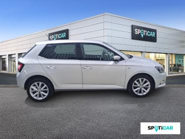 SPOTICAR Skoda Fabia 1.0 Mpi 75ch Clever Occasion - Citadine Essence Gris Argent - Angers Cedex 01 - 1204019717_4