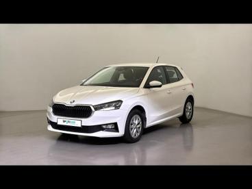 SPOTICAR Skoda Fabia 1.0 Tsi 95ch Ambition Euro6d-ap Occasion - Citadine Essence Blanc Cristal - Saint Cyr Sur Loire - 1204021293_1
