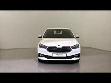 SPOTICAR Skoda Fabia 1.0 Tsi 95ch Ambition Euro6d-ap Occasion - Citadine Essence Blanc Cristal - Saint Cyr Sur Loire - 1204021293_2
