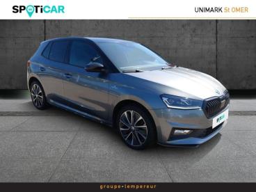 SPOTICAR Skoda Fabia 1.0 Tsi 110ch Monte Carlo Dsg7 Occasion - Citadine Essence Gris - Longuenesse - 1204027690_1
