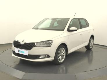 SPOTICAR Skoda Fabia 1.0 Tsi 110 Ch Dsg7 Style Occasion - Citadine Essence Blanc - Laval - 1204061032_1