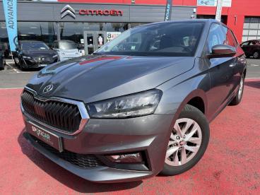 SPOTICAR Skoda Fabia 1.0 Tsi 110 Dsg7 Ambition 2 Places Occasion - Citadine Essence Gris Foncé - Ambert - 1204104675_2