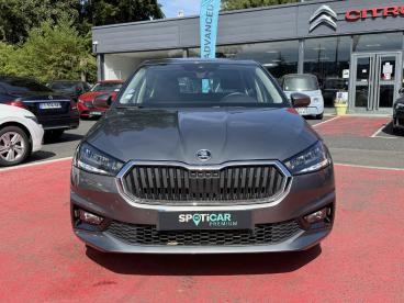 SPOTICAR Skoda Fabia 1.0 Tsi 110 Dsg7 Ambition 2 Places Occasion - Citadine Essence Gris Foncé - Ambert - 1204104675_3