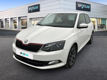 SPOTICAR Skoda Fabia 1.0 Mpi 60 Ch Greentec Drive Occasion - Citadine Essence Candy White - Massy - 1204105402_1