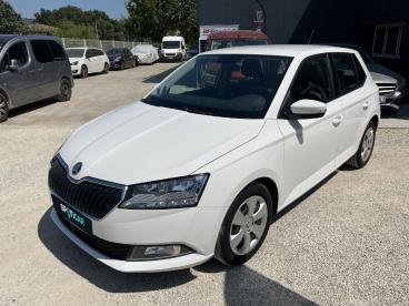SPOTICAR Skoda Fabia 1.0 Tsi 95 Business Occasion - Citadine Essence Blanc - Callian - 1204131808_1