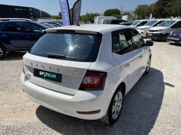 SPOTICAR Skoda Fabia 1.0 Tsi 95 Business Occasion - Citadine Essence Blanc - Callian - 1204131808_5