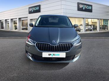 SPOTICAR Skoda Fabia 1.0 Mpi 75 Ch Bvm5 Clever Occasion - Citadine Essence Gris - Avranches - 1204132419_2