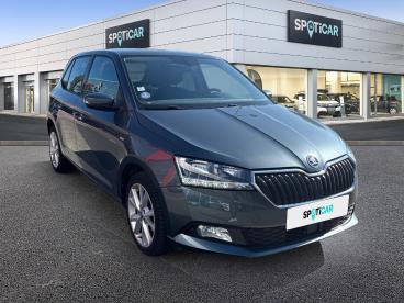 SPOTICAR Skoda Fabia 1.0 Mpi 75 Ch Bvm5 Clever Occasion - Citadine Essence Gris - Avranches - 1204132419_3