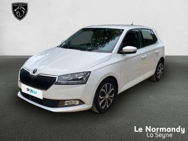 SPOTICAR Skoda Fabia 1.0 Tsi 95 Business Occasion - Citadine Essence Blanc - La Seyne Sur Mer - 1204137978_1