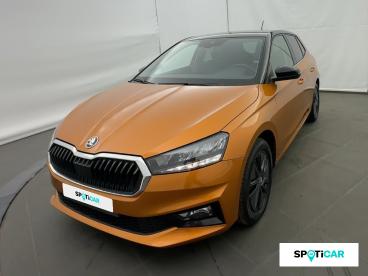 SPOTICAR Skoda Fabia 1.0 Tsi Evo2 116ch Selection Dsg7 Occasion - Citadine Essence Orange Phoenix Métallisé Premium - Grenoble - 1204170445_1