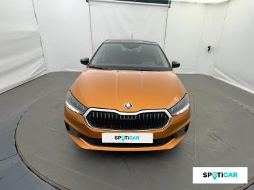 SPOTICAR Skoda Fabia 1.0 Tsi Evo2 116ch Selection Dsg7 Occasion - Citadine Essence Orange Phoenix Métallisé Premium - Grenoble - 1204170445_2